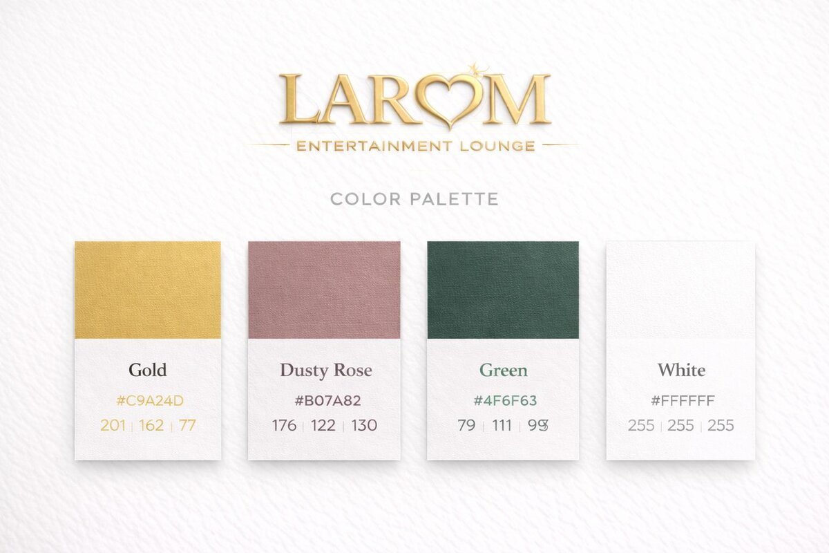 LAR♡M color palette